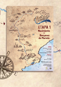 cartel Ruta del Vinalopó